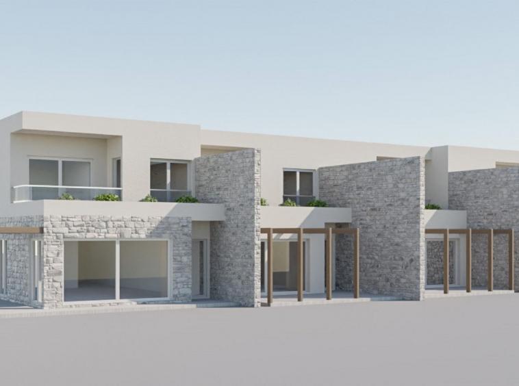 Townhouses and villas in a gated community in Kavachi
