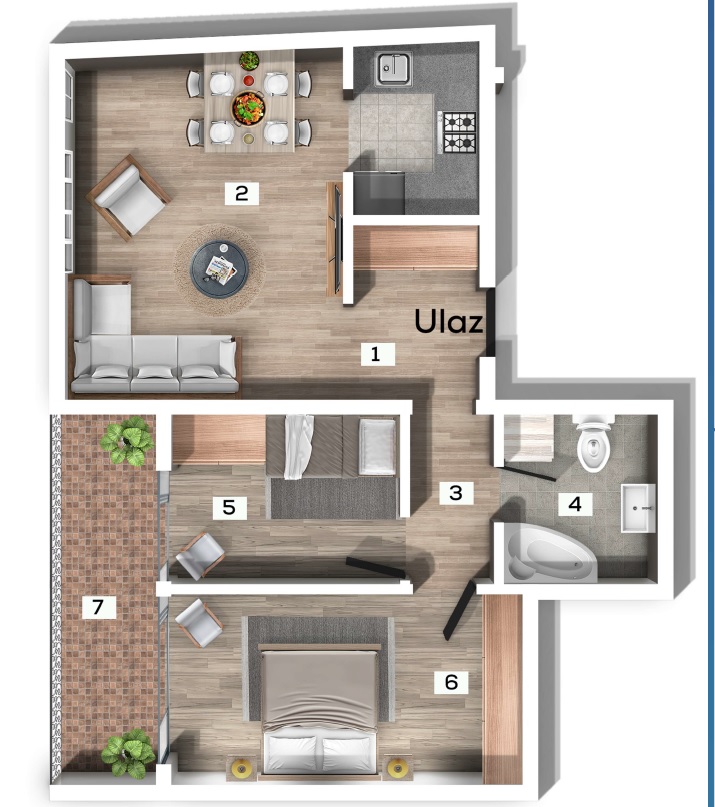 Developer apartments in Becici