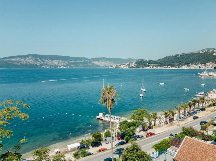 Sale of an operating hotel in the region of Herceg Novi. Magnificent location, first line to the sea, just 50 meters to the equipped beach.
