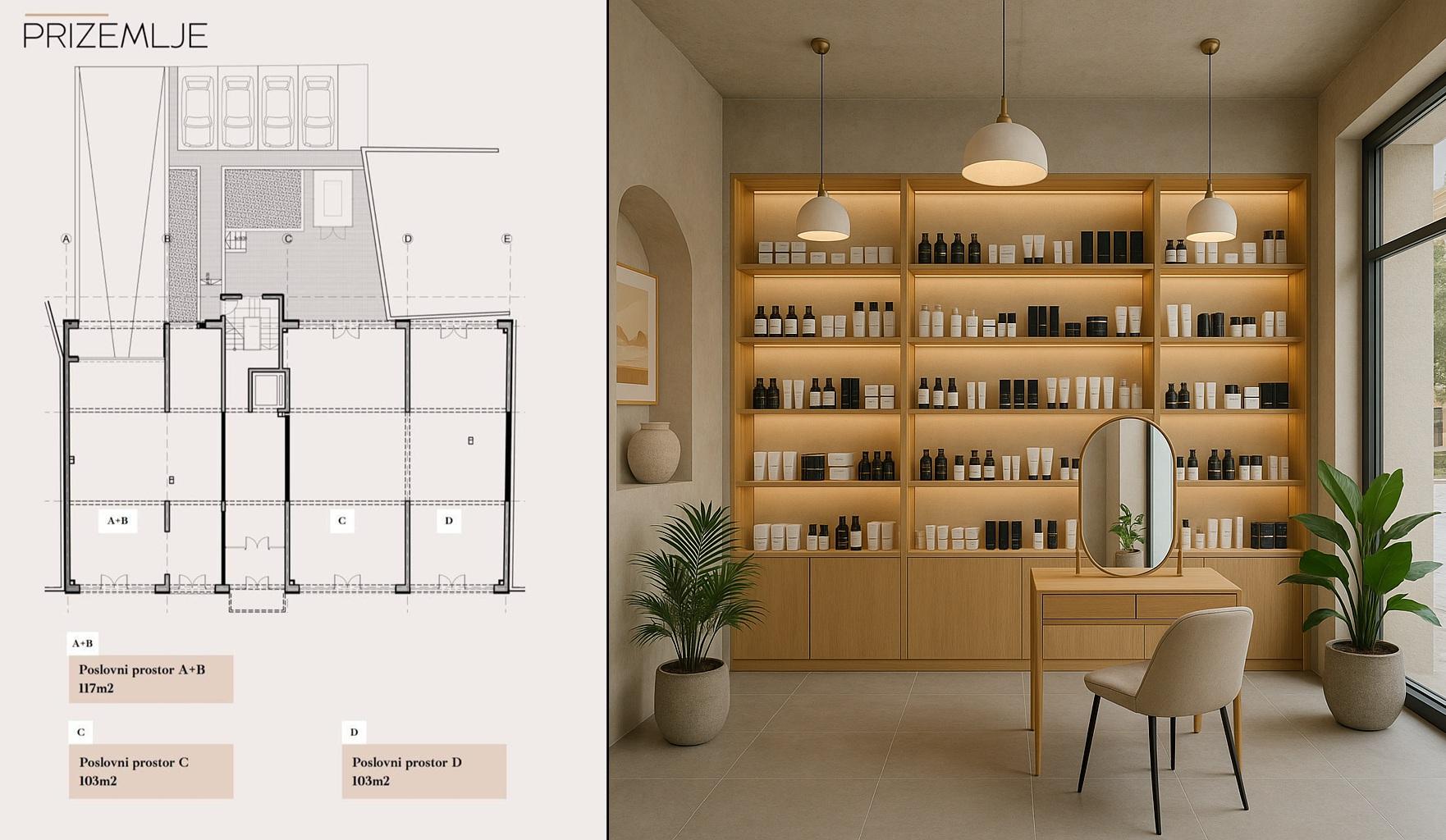 Modern office building Podgorica